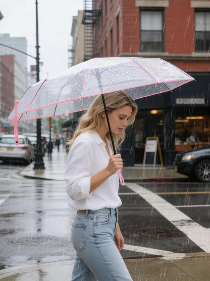 Windproof Travel Umbrellas for Rain and Sun, Withstands 85MPH Winds Auto Open Close Folding Umbrella with Ergonomic Handle, Quick Dry Canopy for Commuting or Backpack