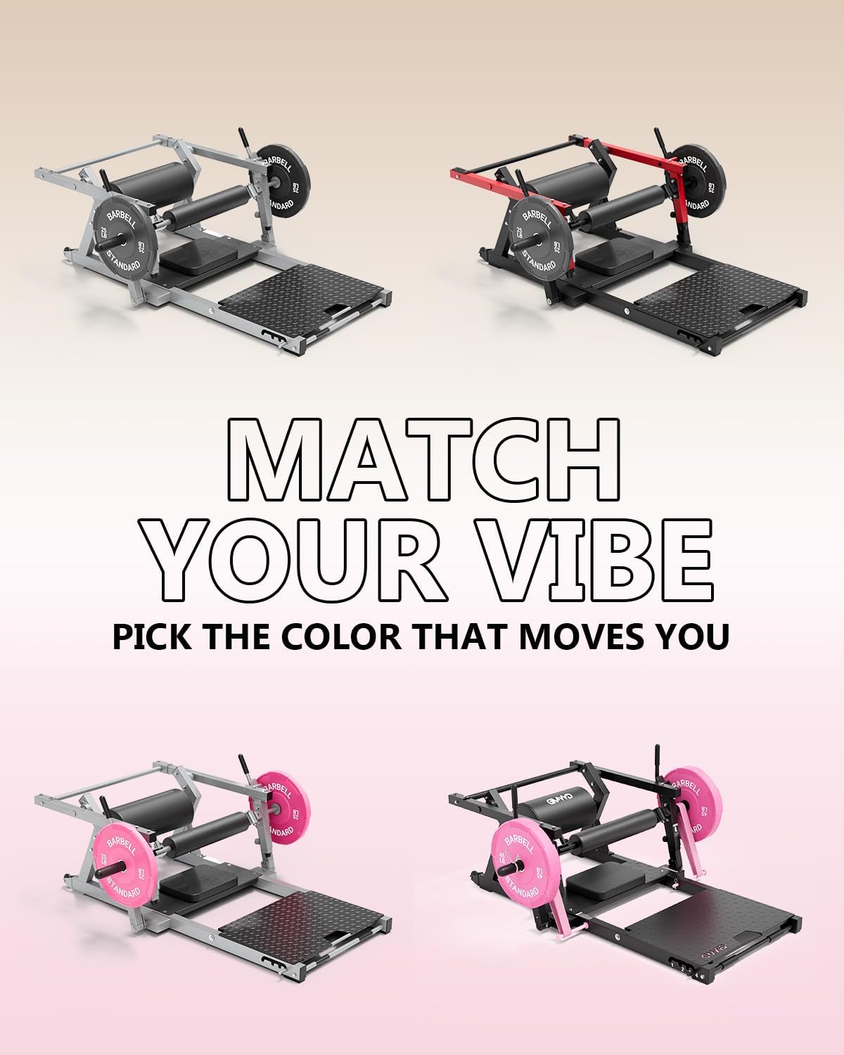 Hip Thrust Machine, 800LBS Plate-Loaded Glute Bridge Machine with Weight Holder, Heavy Duty Butt Exercise Equipment for Glute Muscles Building and Butt Shaping, Adjustable Footboard