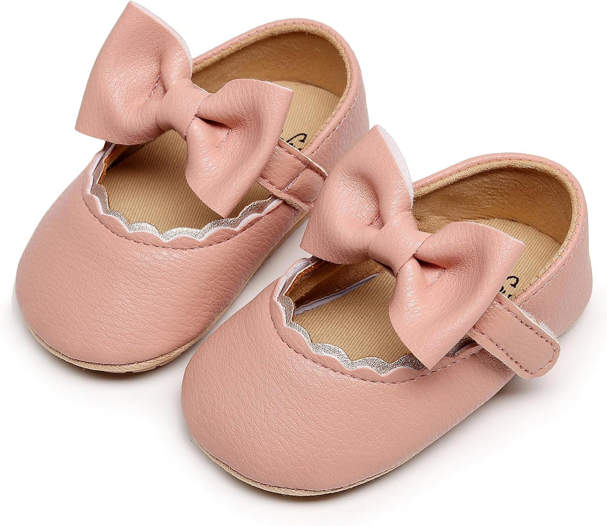 Baby Girls Shoes Infant Mary Jane Flats Non Slip Newborn Moccasins