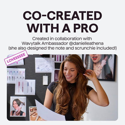 Wavytalk Pro Steam Hair Straightener Brush Steamline Pro Straightener Brush