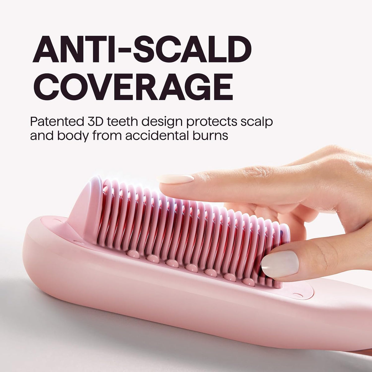 Wavytalk Pro Steam Hair Straightener Brush Steamline Pro Straightener Brush