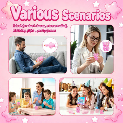 8 Pack Squishy Box,Stress Relief Sensory Squeeze Fidget Toys kit