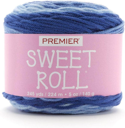 Yarns 1047-21 Sweet Roll Yarn-Peaches & Cream Pop