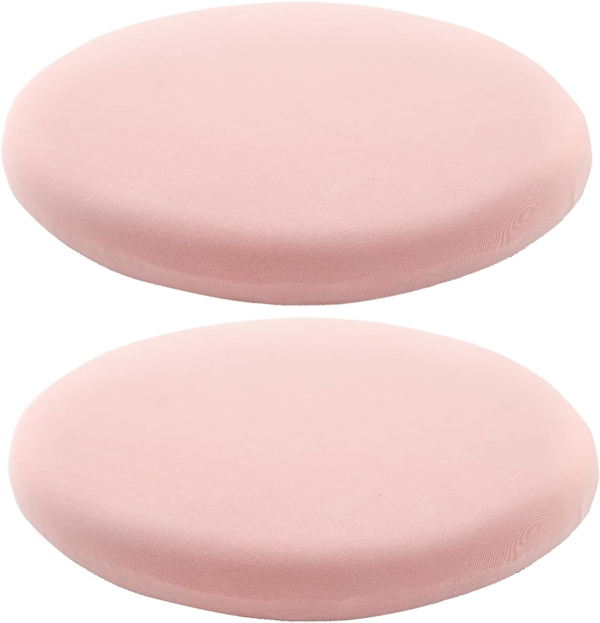 Pink 15.7 Inch 2 Pack Round Memory Foam Chair Pad, 1.8" Thick