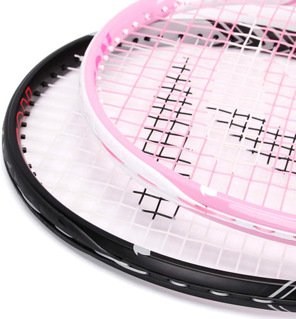 Tennis Rackets for Adults 2 pcs Recreational -27 inch Tennis Racquet for Men and Women College Students Beginner Tennis Racket.…