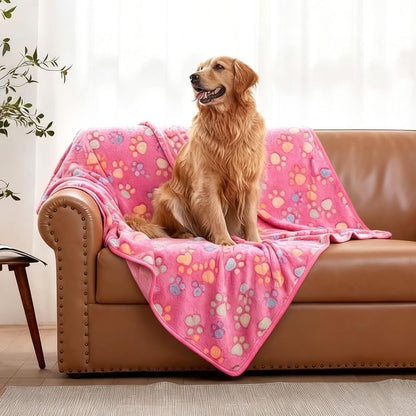 Dog Blankets for Medium Dogs, Cat, Premium Soft Dog Blankets for Small Dog