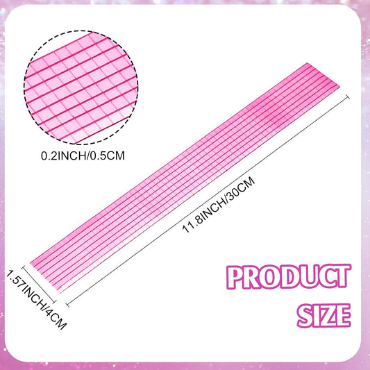 23040 Pcs Self Adhesive Mosaic Tiles Small Square Disco Glass Mirror Tiles Bling Ball Disco Ball Stickers for DIY Craft Decoration Living Room Accessory, 5 x 5 mm(Pink)