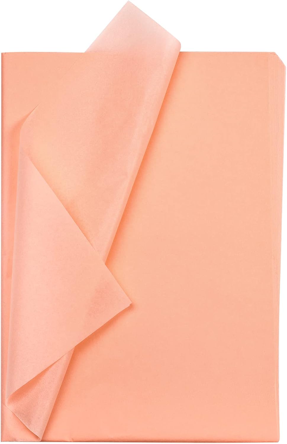 Gift Wrapping Tissue Paper - Nude Pink Tissue Paper for Gift Wrap, Art Crafts, DIY, Pack Bags, Birthday, Wedding and More - 19.5 x 27.5 inches - 25 Sheets