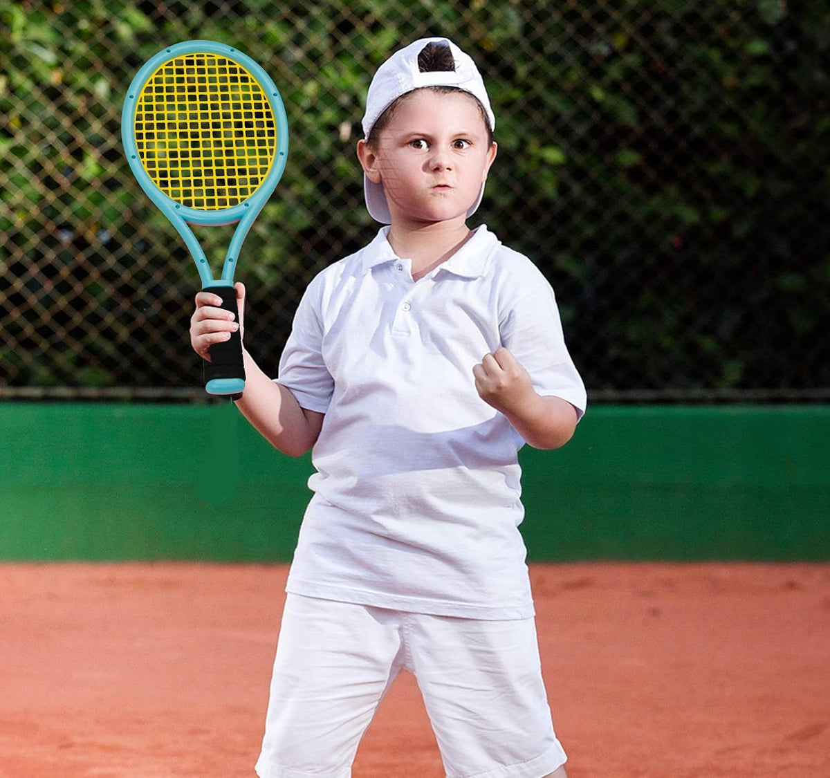 17 Inches Kid Tennis Racket Set for Children Indoor Outdoor Sports Play