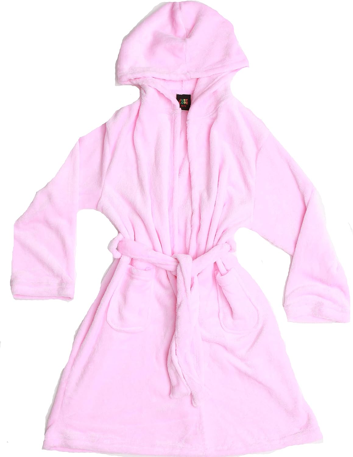 Hooded Plush Fleece Robe for Girls