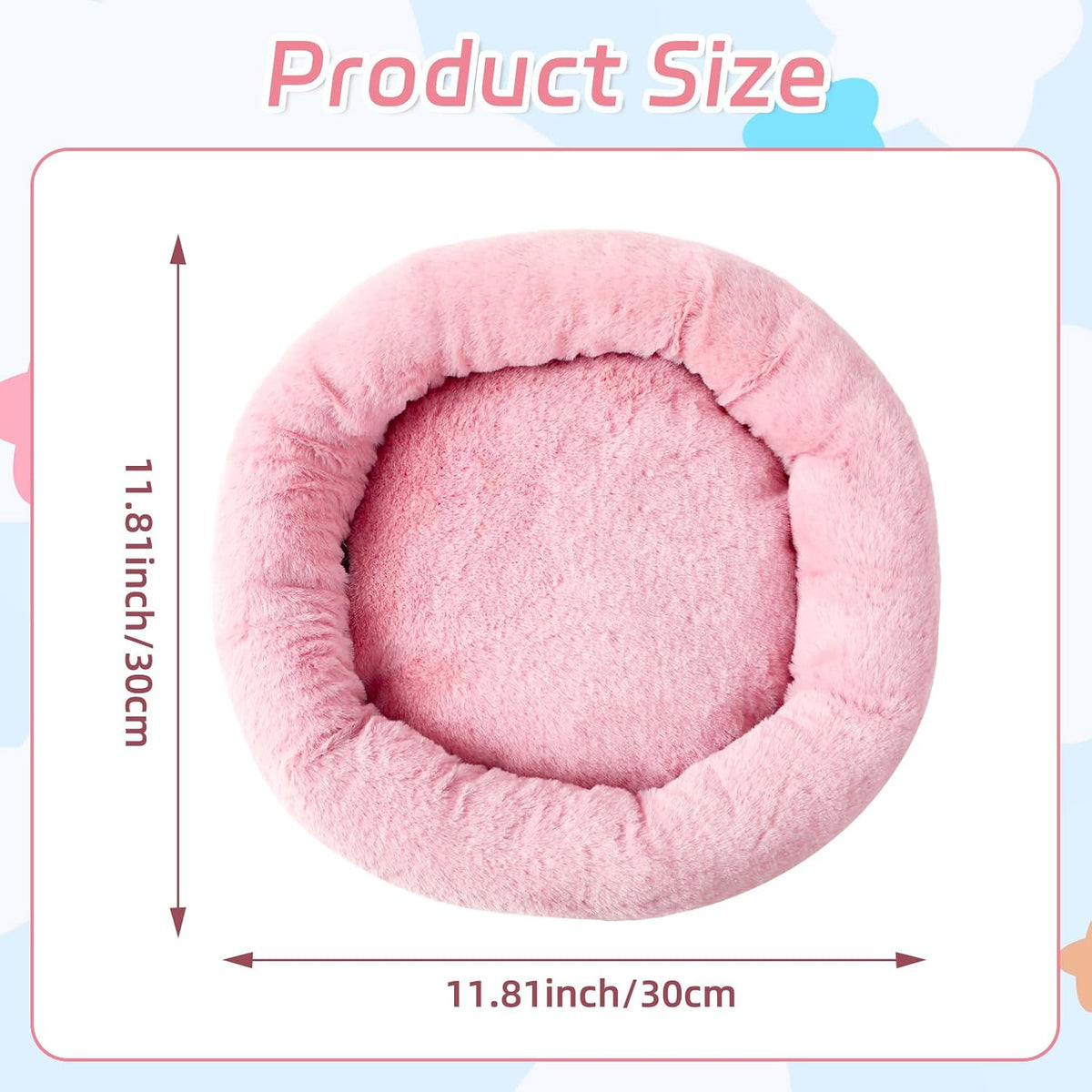 FEBSNOW Guinea Pig Bed, Soft Fleece Hamster Bed for Small Animals