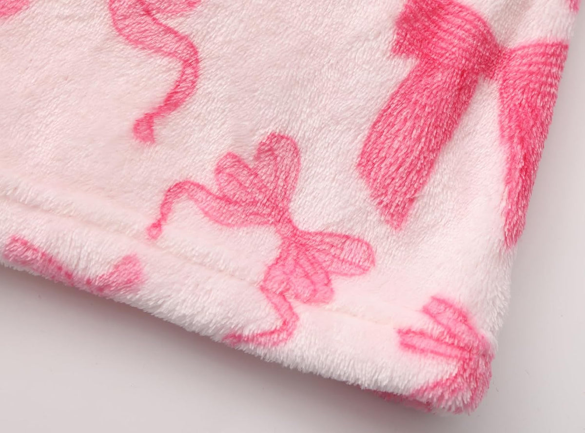 Kids Hooded Bathrobe Girls Soft Plush Hooded Flannel Pajamas Sleepwear Boys Spa Robe