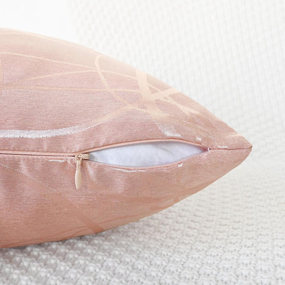 Decorative Couch Throw Pillow Covers 20 X 12 Inches Dusty Pink