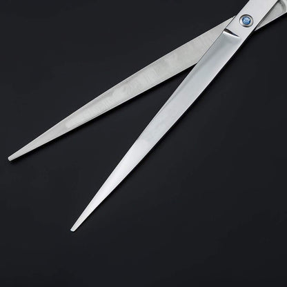 Purple Dragon 10 Inch Sharp Edge Salon Hair Cutting Shears - Pet/Dog Grooming Scissors with Bag - Perfect for Barber or Pet Groomer (10 inch)