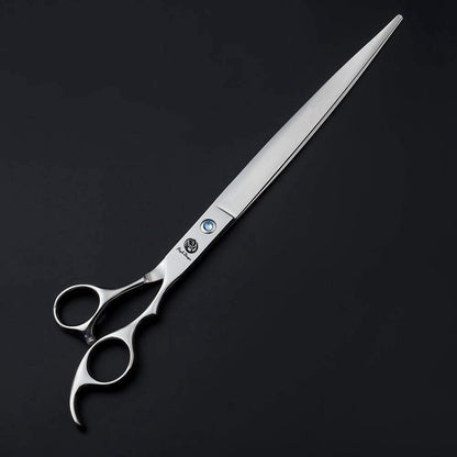 Purple Dragon 10 Inch Sharp Edge Salon Hair Cutting Shears - Pet/Dog Grooming Scissors with Bag - Perfect for Barber or Pet Groomer (10 inch)