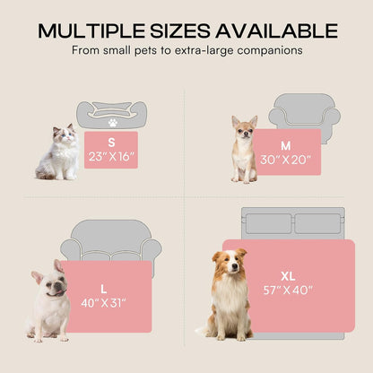 Fleece Dog Blanket, Cozy Washable Sofa Protector for Pets Puppy