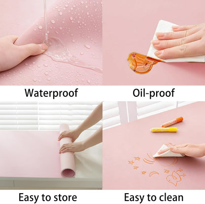 Heat Resistant Baking Mat Vanity Makeup Mats, 15.8x47.2in