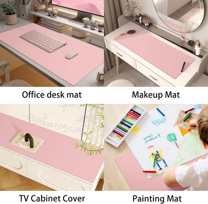 Heat Resistant Baking Mat Vanity Makeup Mats, 15.8x47.2in