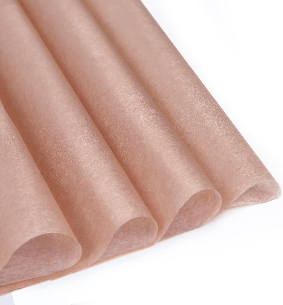 100 Sheets 20X14 Premium Metallic Rose Gold Tissue Gift Wrap Paper Bulk, Great for Gift Bag, Recyclable Gift Wrapping Accessory, Perfect for Small Gift Bags, Pinata, Wedding, Party, Cutout