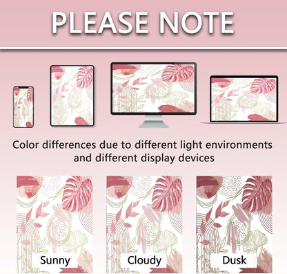 Light Pink and White Shower Curtain, 72x72 in