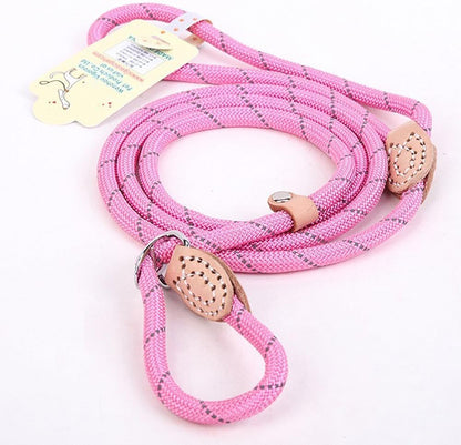 Durable Dog Slip Rope Leash, 5 FT Dog Training Leash, 10-80 lb