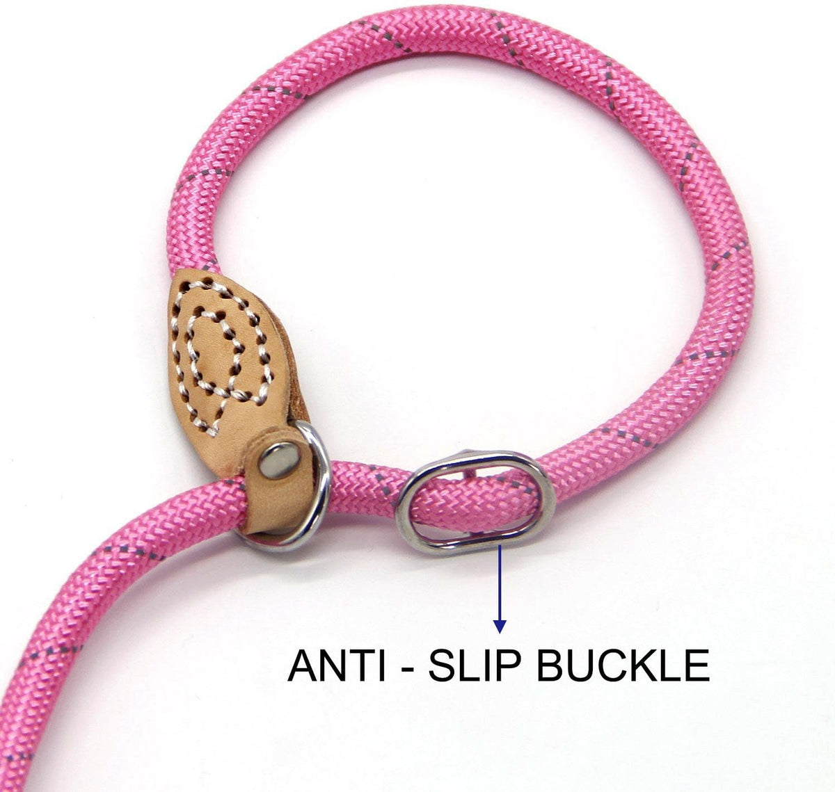 Durable Dog Slip Rope Leash, 5 FT Dog Training Leash, 10-80 lb