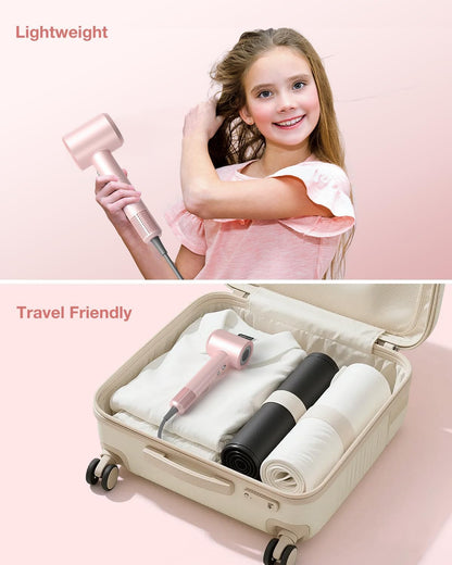 Hair Dryer, 160000 RPM High-Speed Ionic Blow Dryer