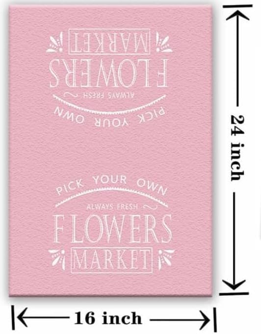 Spring Pink Tulip Flowers Dish Towels Hand Towels, 16x24 inch Pink Floral Kitchen Towels Set of 2, Decorative Towels Drying Cloth for Bathroom Kitchen Decoration