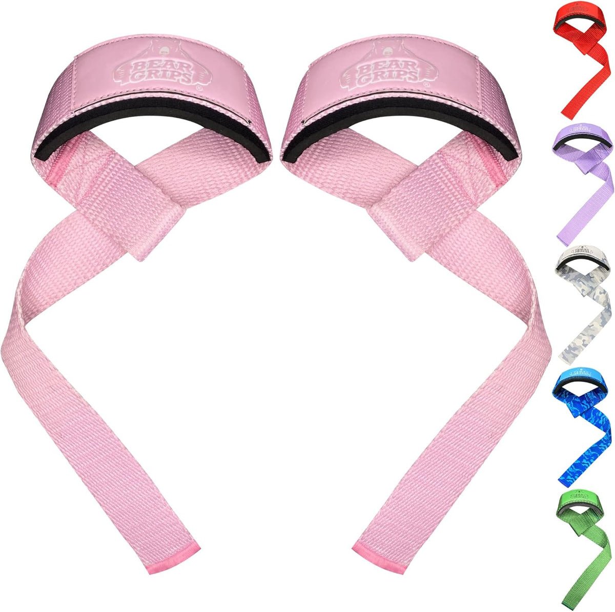 Lifting Straps - Gym & Weightlifting Straps for Men & Women, Deadlift Support, 2 Pairs