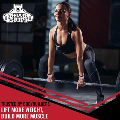 Lifting Straps - Gym & Weightlifting Straps for Men & Women, Deadlift Support, 2 Pairs