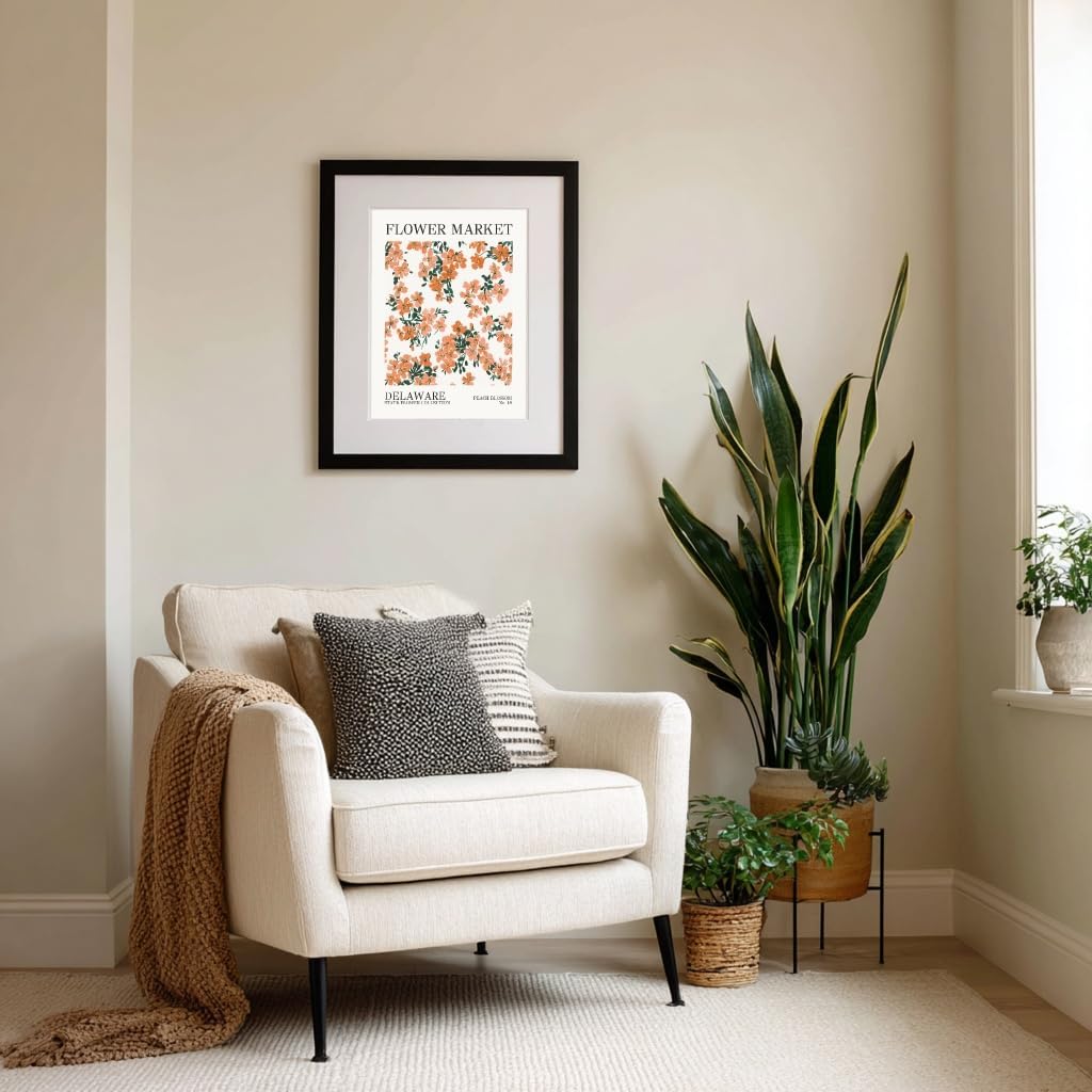 8X10 Unframed Delaware Peach Blossom State Flower Market Art Print Poster Home Office Wall Decor FM8