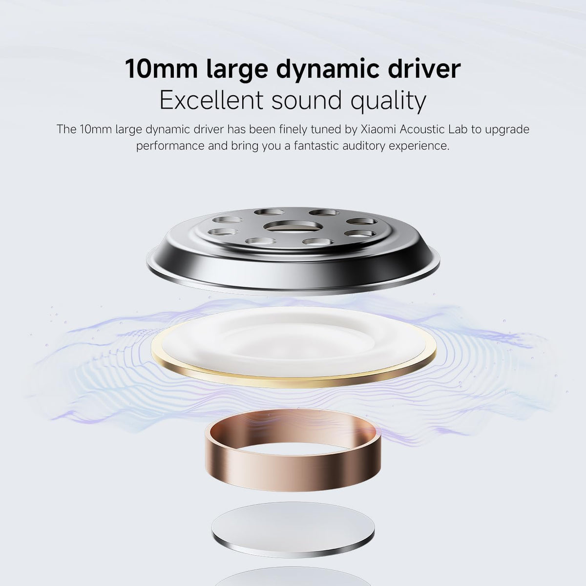 Redmi Buds 6 Play | 10mm Dynamic Driver | AI Noise Reduction | Up to 36-Hour Battery Life | Bluetooth® 5.4 | Touch Control - Global Version - (Pink)
