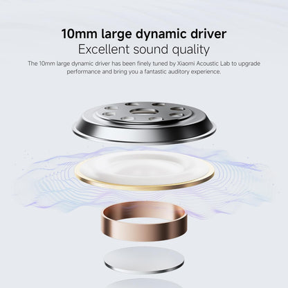 Redmi Buds 6 Play | 10mm Dynamic Driver | AI Noise Reduction | Up to 36-Hour Battery Life | Bluetooth® 5.4 | Touch Control - Global Version - (Pink)