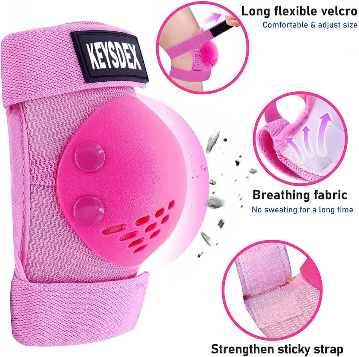 Kids Skate Protective Gear Set for 3-15 Years