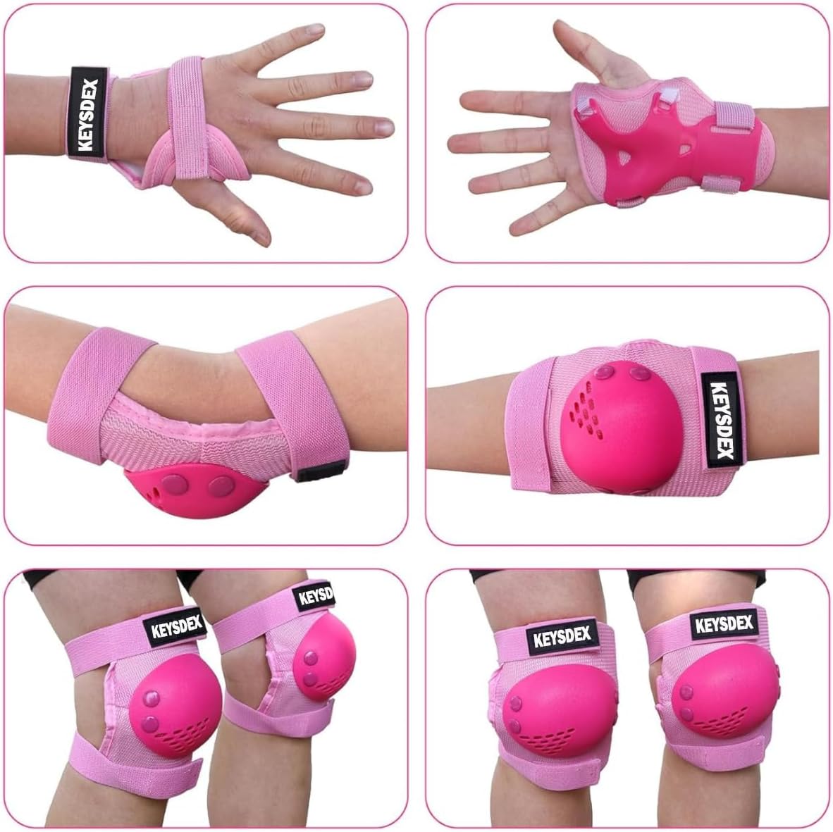 Kids Skate Protective Gear Set for 3-15 Years