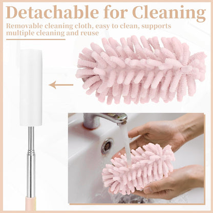2 PCS Car Interior Duster with Extension Pole, Dusters for Cleaning
