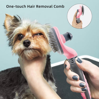 Wisedog Dog Grooming Kit, Upgraded Pink, 7PCS