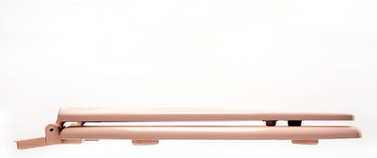 1Q1E5-20 Premium Molded Wood Toilet Seat with Vari-Adjust Release ‘N’ Clean Lok-Down Hinge and Quik-Lok Mounting Hardware, Elongated, Venetian Pink