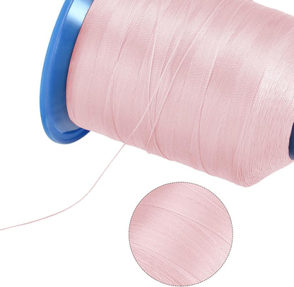 Polyester Sewing Thread 0.25mm (1500D/3) x 1968 Yards Light Pink