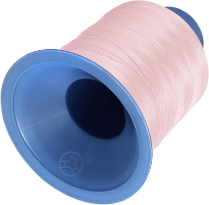 Polyester Sewing Thread 0.25mm (1500D/3) x 1968 Yards Light Pink