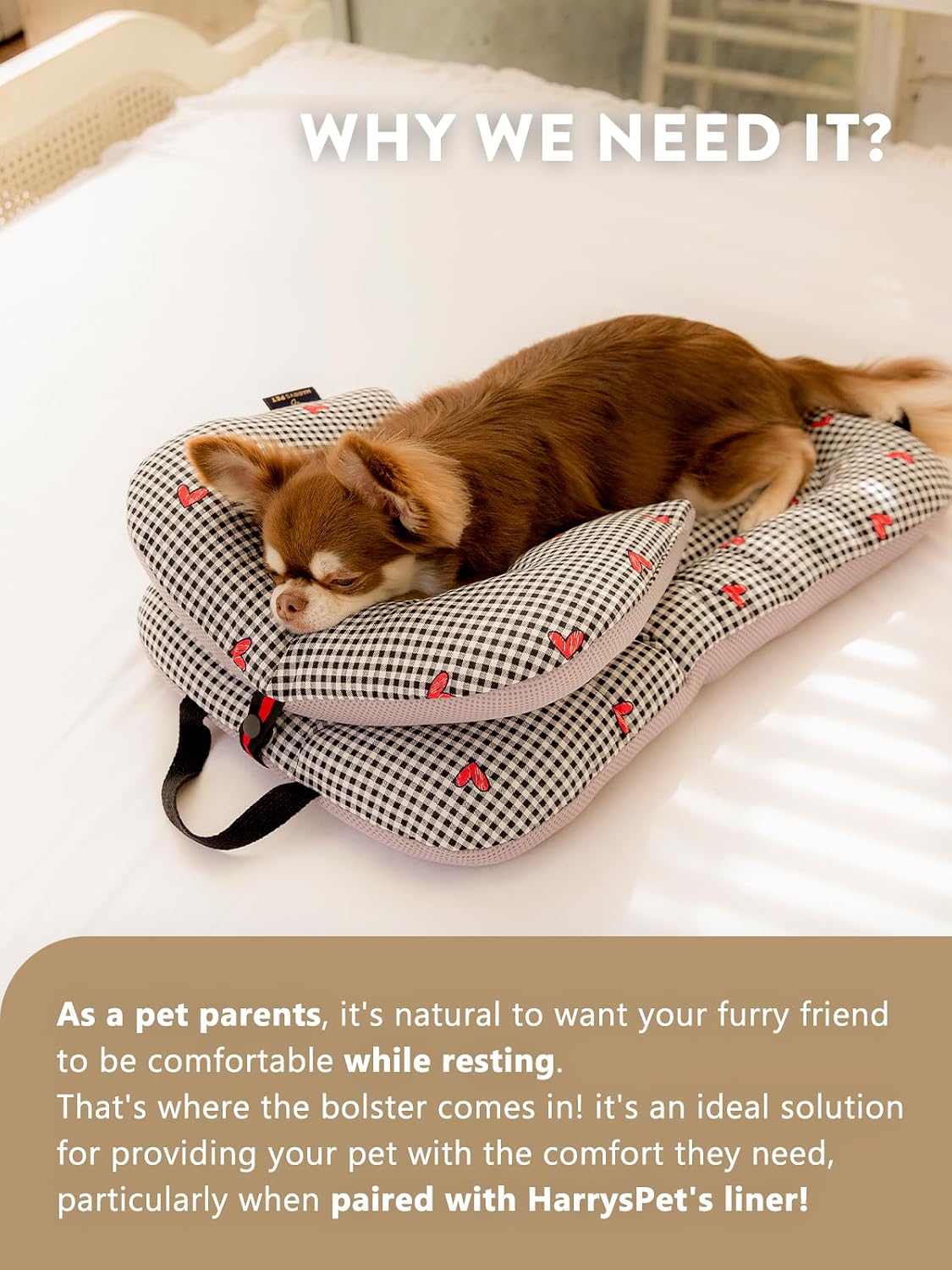 Stroller Cushion for Pets, Bolster, BerryMore Edition, , Pet Pillows, Pet Strollers (Pink Raspberry, Mini(9-11"))