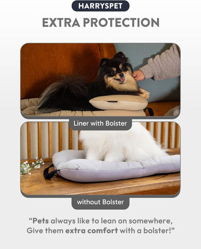 Stroller Cushion for Pets, Bolster, BerryMore Edition, , Pet Pillows, Pet Strollers (Pink Raspberry, Mini(9-11"))