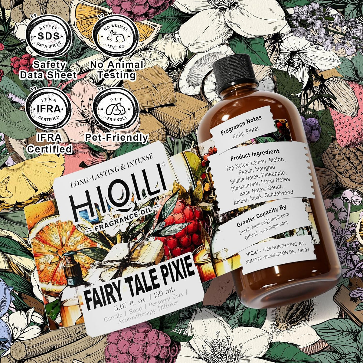 Fairy Tale Pixie Fragrance Oil for Diffuser, Soap & Room Spray