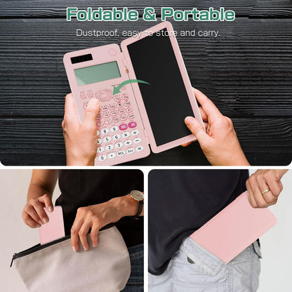991ES MAX 417 Functions Scientific Calculators 4-Line Display with Notepad