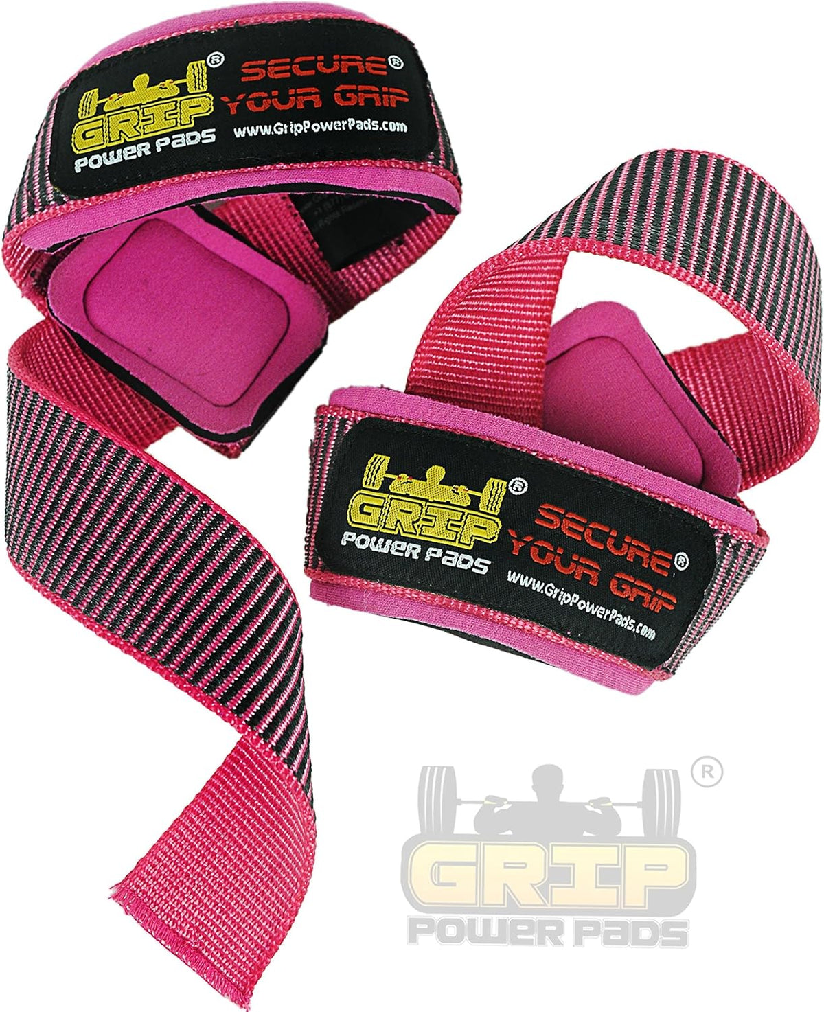 Deluxe Classic Heavy Duty Neoprene Padded Weight Lifting Straps