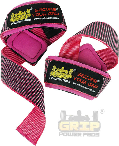 Deluxe Classic Heavy Duty Neoprene Padded Weight Lifting Straps