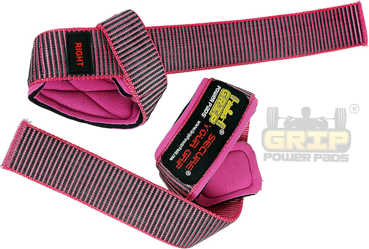 Deluxe Classic Heavy Duty Neoprene Padded Weight Lifting Straps
