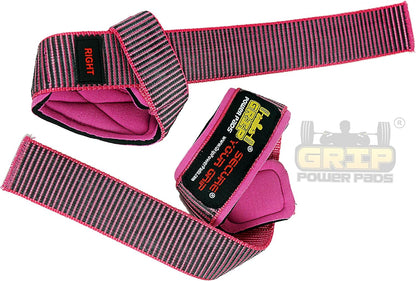 Deluxe Classic Heavy Duty Neoprene Padded Weight Lifting Straps