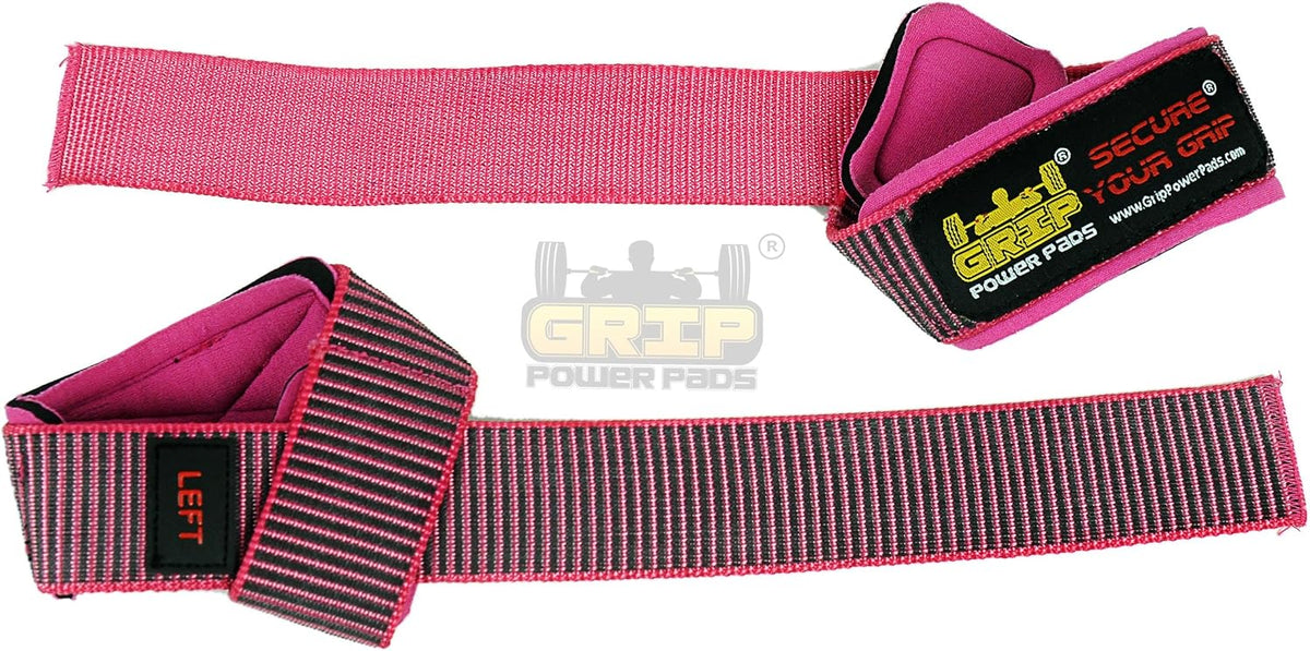 Deluxe Classic Heavy Duty Neoprene Padded Weight Lifting Straps