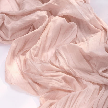12 Pack Pink Table Runner 10ft Rustic Gauze Cheesecloth Table Decor